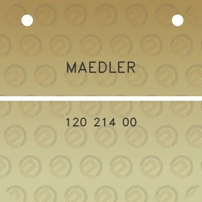 maedler-120-214-00