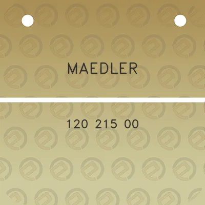 maedler-120-215-00