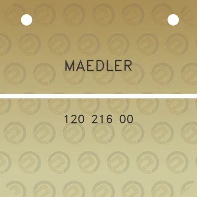 maedler-120-216-00