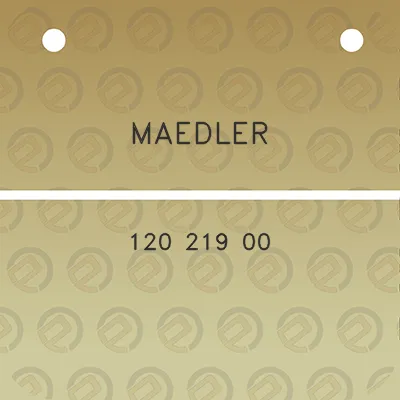 maedler-120-219-00