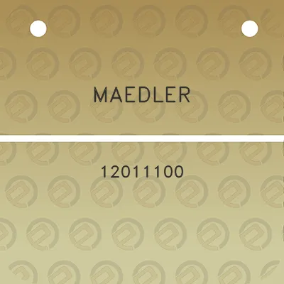 maedler-12011100