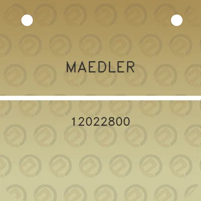 maedler-12022800