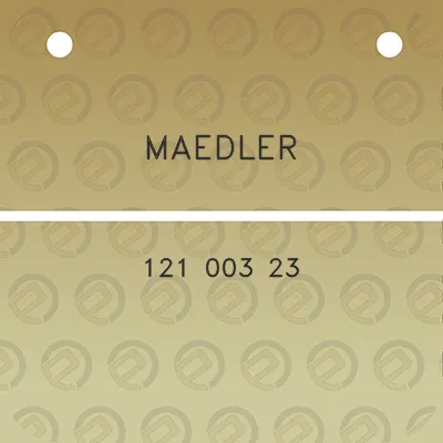 maedler-121-003-23