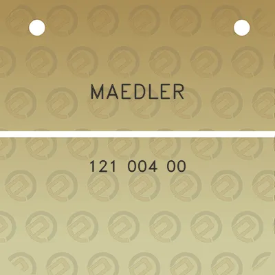 maedler-121-004-00