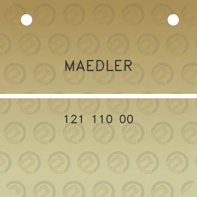 maedler-121-110-00