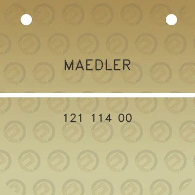 maedler-121-114-00