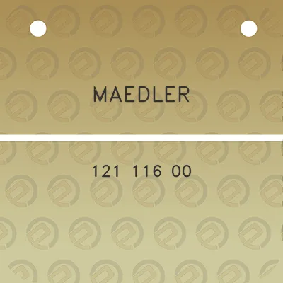 maedler-121-116-00