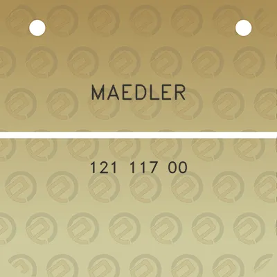 maedler-121-117-00