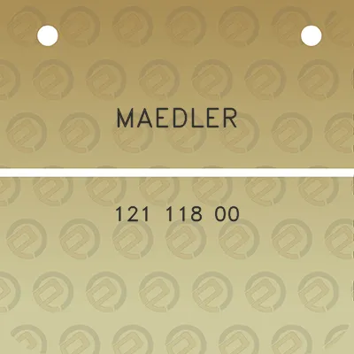 maedler-121-118-00