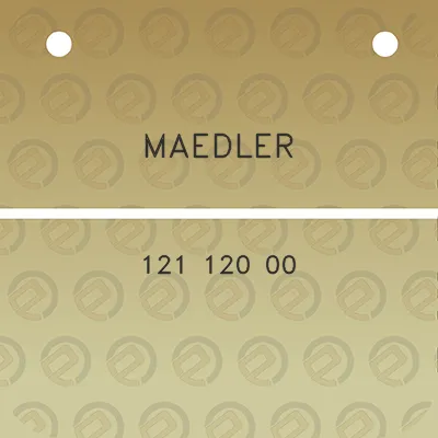 maedler-121-120-00