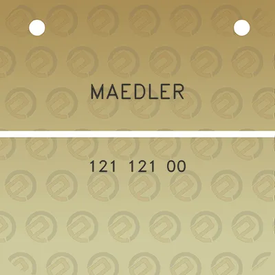 maedler-121-121-00