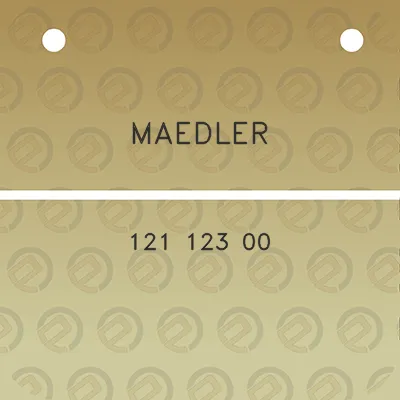 maedler-121-123-00