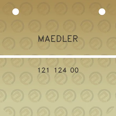 maedler-121-124-00