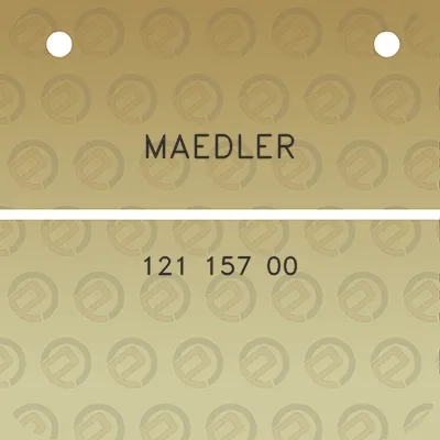 maedler-121-157-00