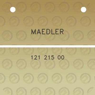 maedler-121-215-00