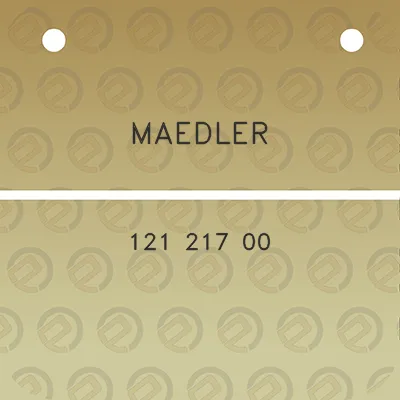 maedler-121-217-00