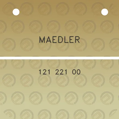 maedler-121-221-00