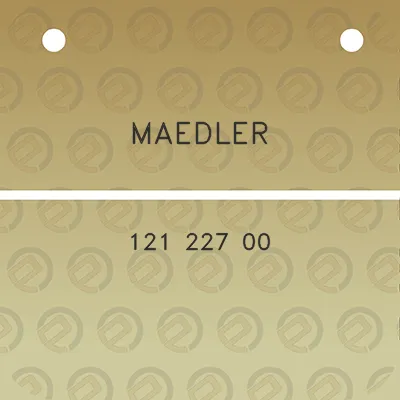 maedler-121-227-00