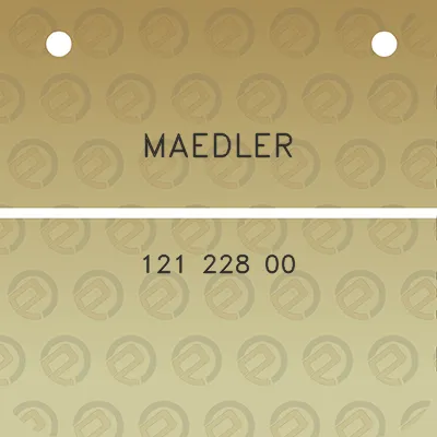 maedler-121-228-00