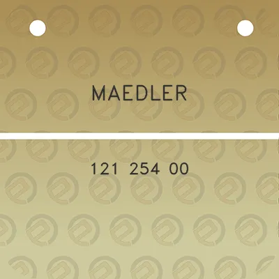 maedler-121-254-00