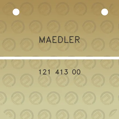 maedler-121-413-00