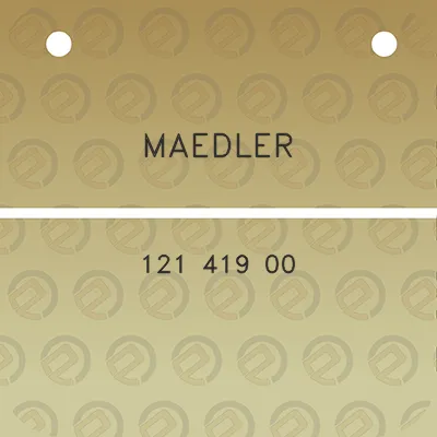 maedler-121-419-00