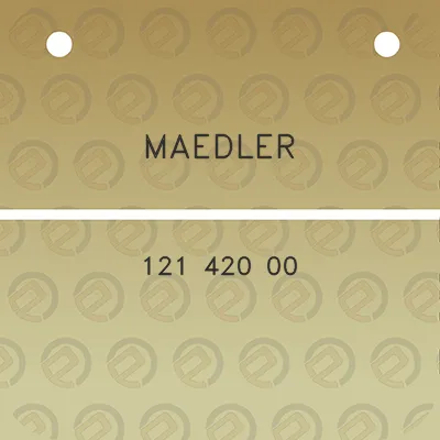 maedler-121-420-00