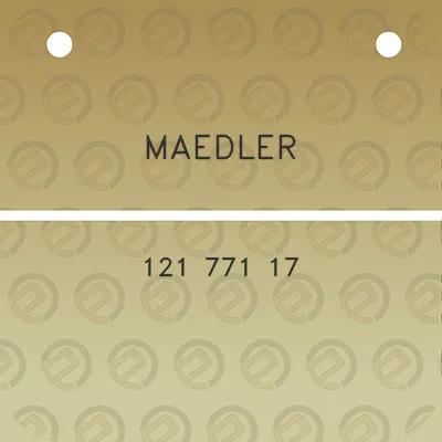 maedler-121-771-17