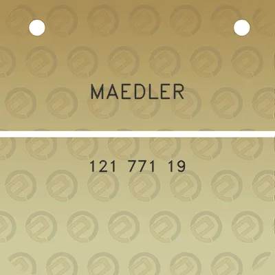 maedler-121-771-19