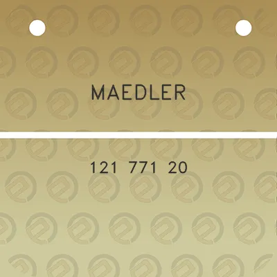 maedler-121-771-20