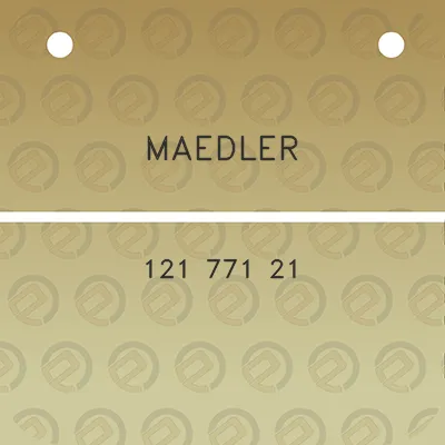 maedler-121-771-21