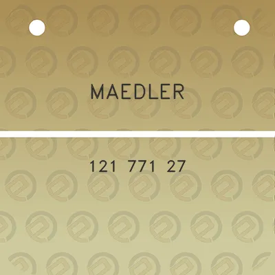 maedler-121-771-27