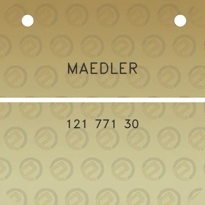 maedler-121-771-30