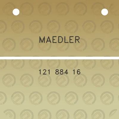 maedler-121-884-16