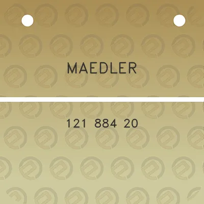 maedler-121-884-20