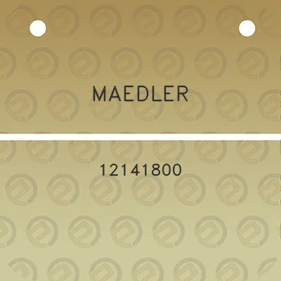 maedler-12141800