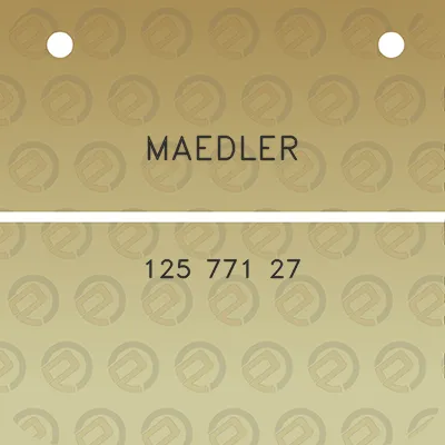 maedler-125-771-27