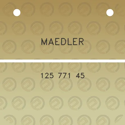 maedler-125-771-45