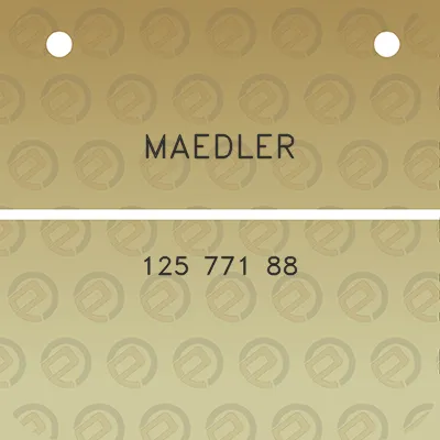 maedler-125-771-88