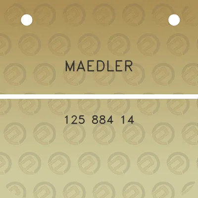 maedler-125-884-14