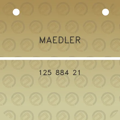 maedler-125-884-21