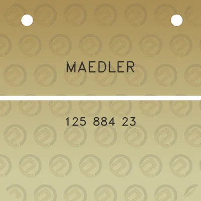 maedler-125-884-23