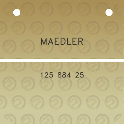 maedler-125-884-25