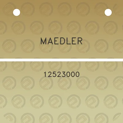 maedler-12523000