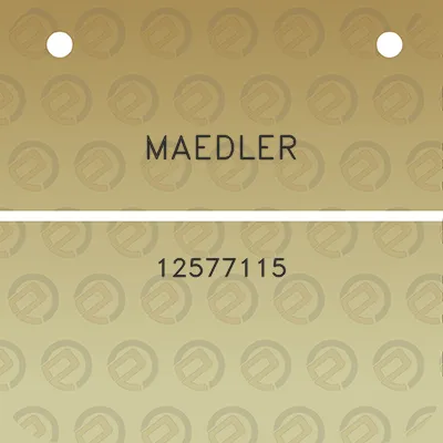 maedler-12577115