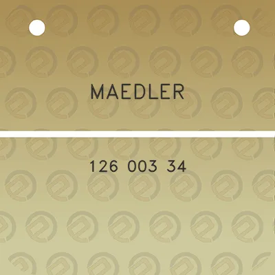 maedler-126-003-34