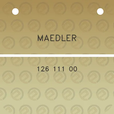 maedler-126-111-00