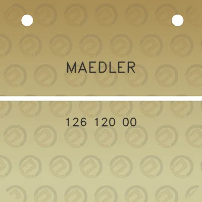 maedler-126-120-00