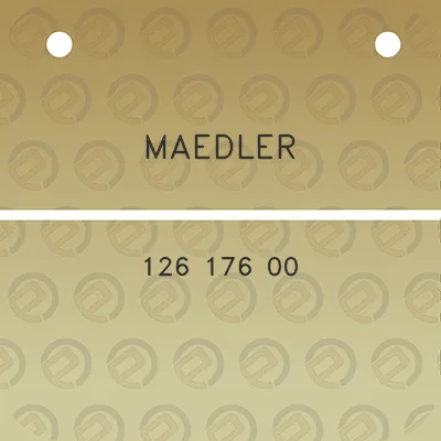 maedler-126-176-00