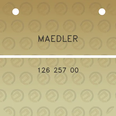 maedler-126-257-00